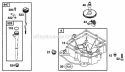 Oil Fill Sump Diagram and Parts List for 256702-0100-01  Briggs and Stratton Engine